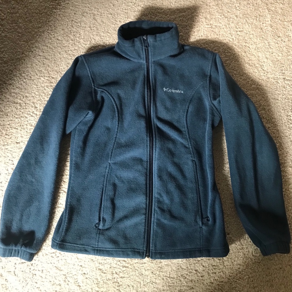 Blue Columbia Jacket Size Medium